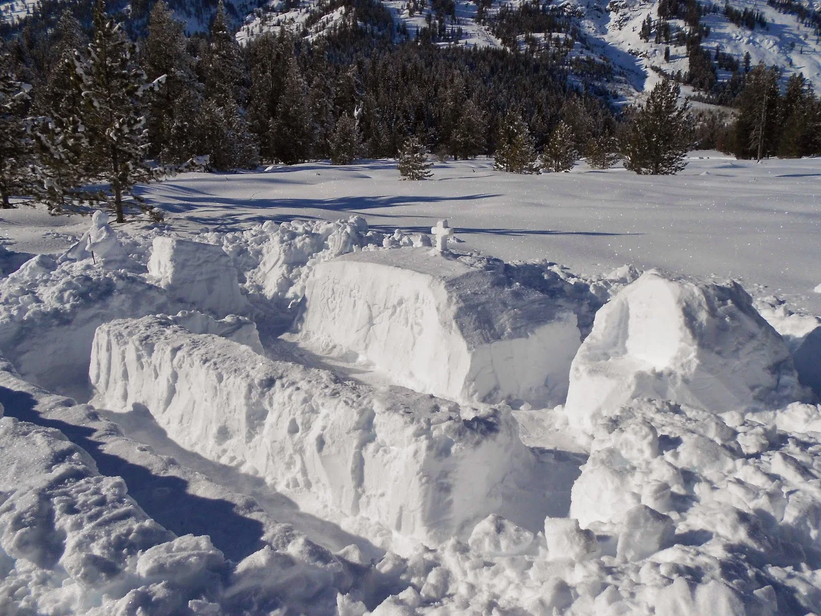Snow Altars in the Grand Tetons - New Liturgical Movement