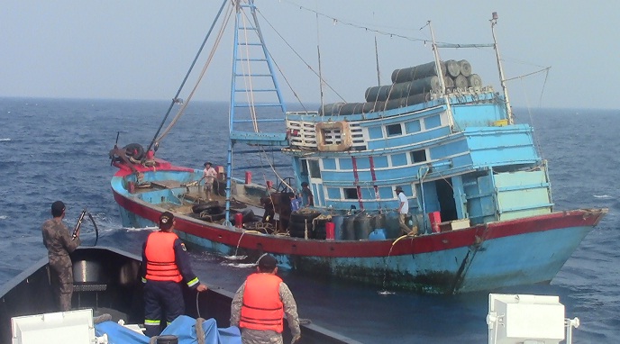 10 KAPAL IKAN ASING ILEGAL DITANGKAP KKP