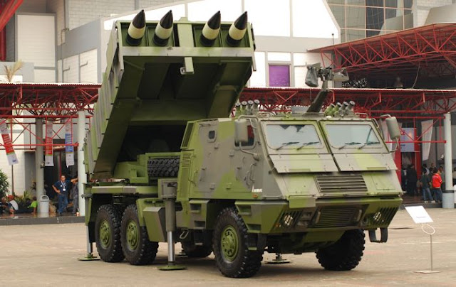 Launcher Rocket System (MLRS) Astros II 