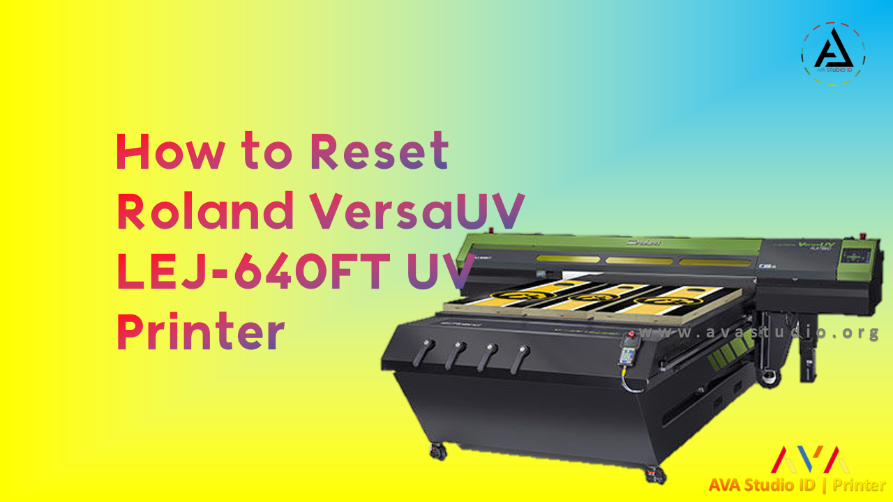 Roland VersaUV LEJ-640FT UV Printer