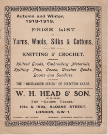 Catalogue of knitting needles, crochet hooks, tools & gadgets 