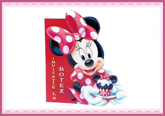 invitatii botez minnie mouse