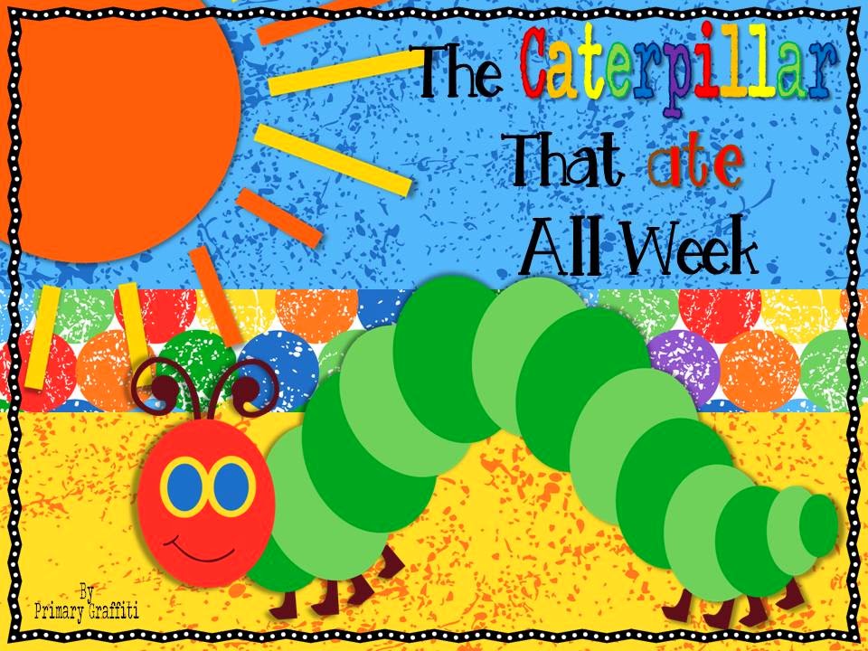 http://www.teacherspayteachers.com/Product/The-Caterpillar-That-Ate-All-Week-Freebie-Reader-1165233