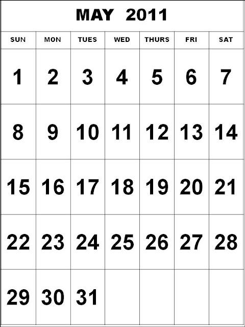 may calendar 2011 printable. april may calendar 2011 printable. may calendar 2011 printable.