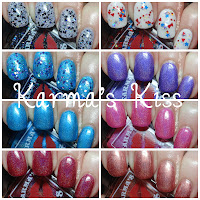 Karma's Kiss Meet Your Karma Collection Swatches, Review & Giveaway! 