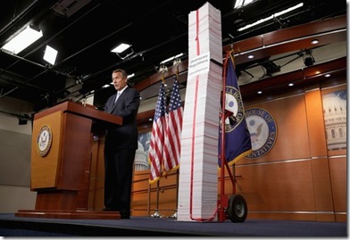 Boehner wi ObamaCare Regulations Thus Far