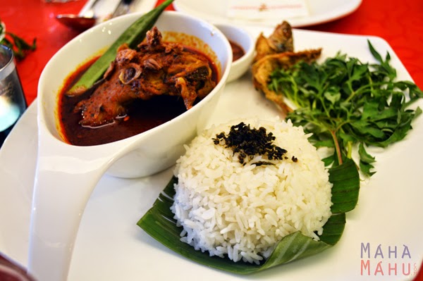 Nasi Lemak Rendang Ayam Peanut Butter Satu-satunya di 