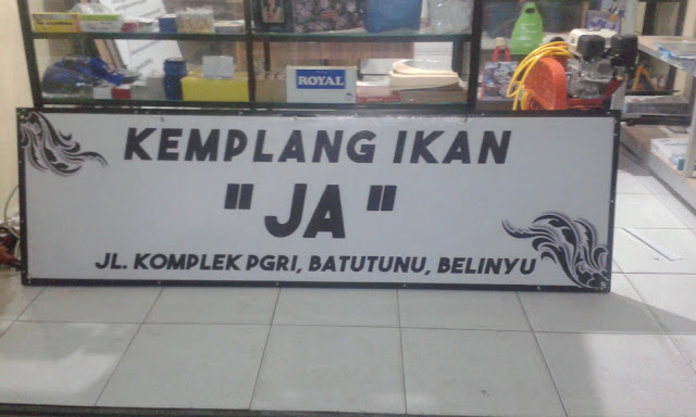 Papan Nama Toko