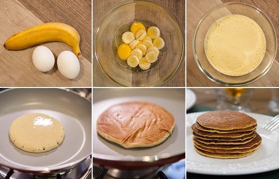 Receita Fit: aprenda a fazer massa de panqueca que só leva ovo e banana