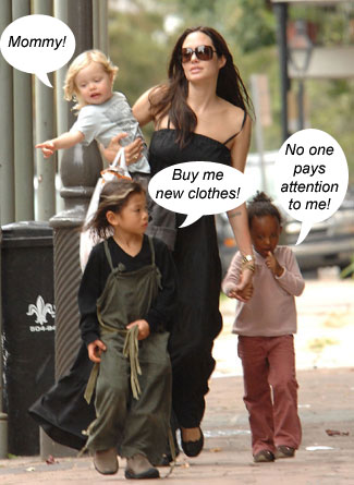 Angelina Jolie Kids