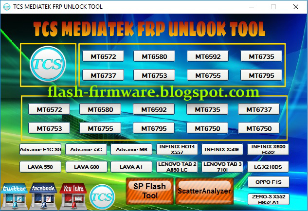 TCS Mediatek Frp Unlock Tool 100% Working Free Download