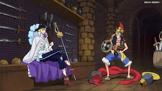 ワンピースアニメ ドレスローザ編 634話 ルフィ キャベンディッシュ | ONE PIECE Episode 634