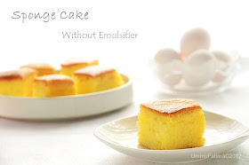 sponge cake tanpa emulsifier and gluten free