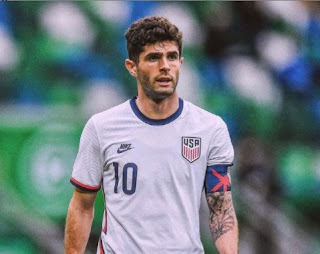 Picture of American Soccer player Christian Pulisic