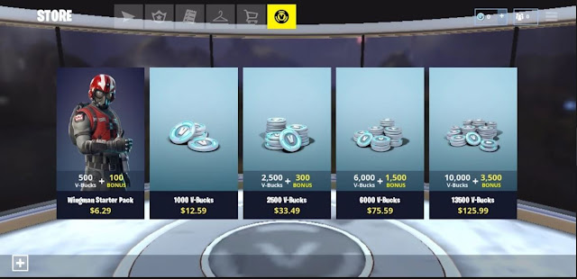 Fortnite V Bucks Get 13,500 V-Bucks By Collect 100 Point