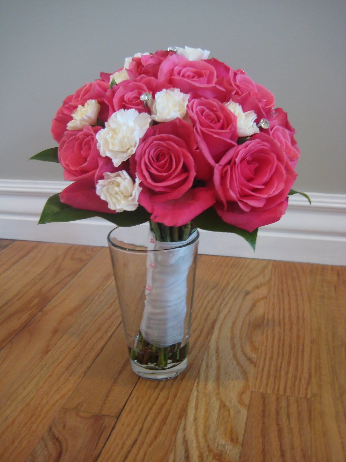 Buds Floral Design: Carnation and Rose Wedding