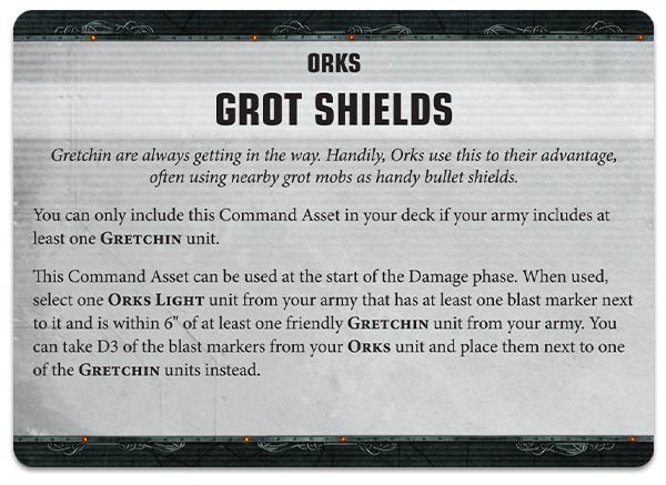 Activos de Mando Orkos Apocalypse