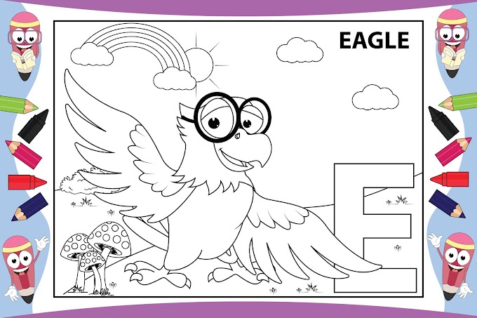 Coloring Animal-Free Download(eagle)