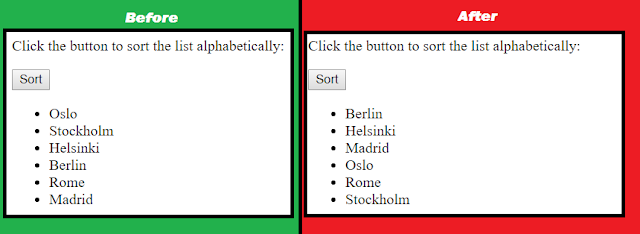 How TO - Sort a List