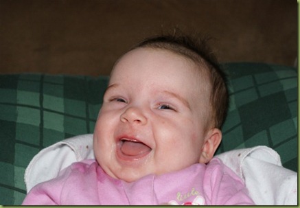 laughing