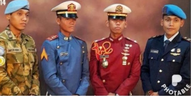 Luar Biasa, 4 Kakak Beradik Sama-Sama Jadi Perwira TNI-Polri