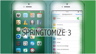 Aplikasi Merubah Tampilan Menu Iphone Dengan Springtomize 3 (IOS 9/8/7) Cydia