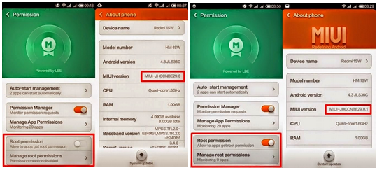 Tutorial Cara Root dan Unroot Xiaomi Redmi 1S