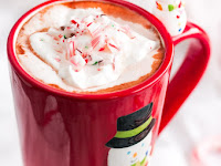 HOMEMADE PEPPERMINT VODKA HOT CHOCOLATE