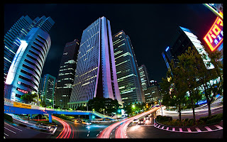 city at night view