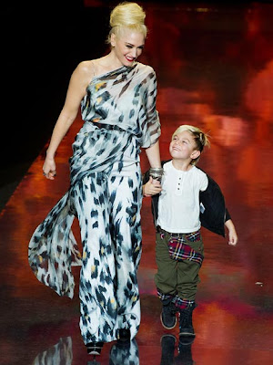 Gwen Stefani e filho