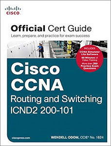 CCNA Routing and Switching ICND2 200-101 Official Cert Guide.