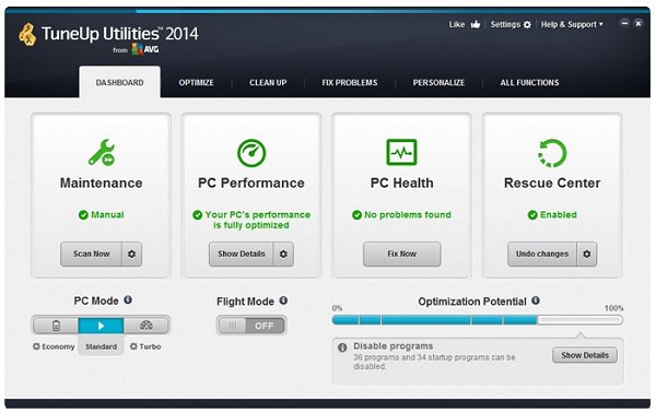 TuneUp Utilities 2014 with patch