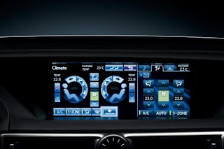 system air-conditioning of the new Lexus GS