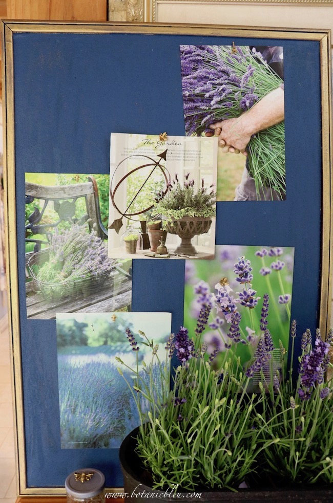 French Country Lavender Bulletin Board Inspiration