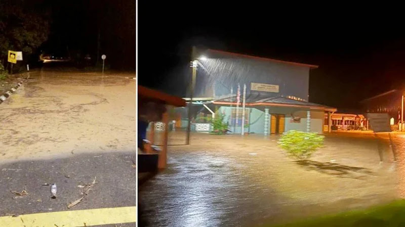 [VIDEO] Tujuh kawasan di Maran terjejas banjir