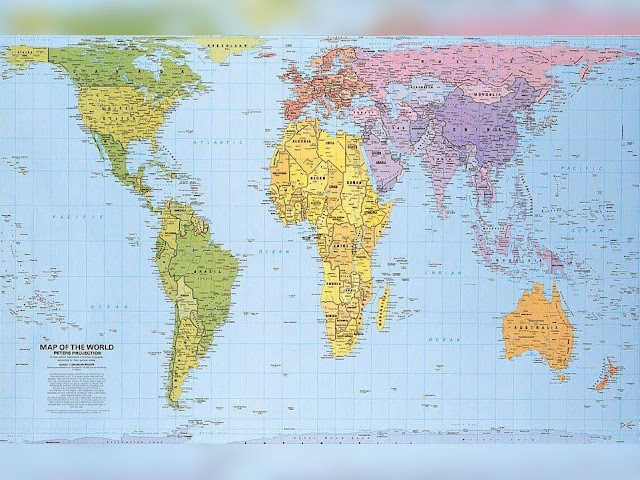 The Real Map Of The World