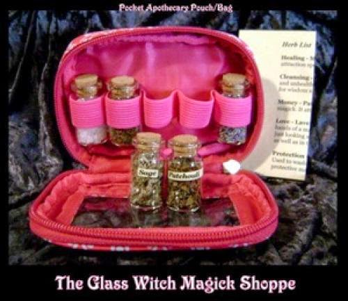 Witches Pocket Apothecary Pouchbag Herb Magick Set Eb 25 00