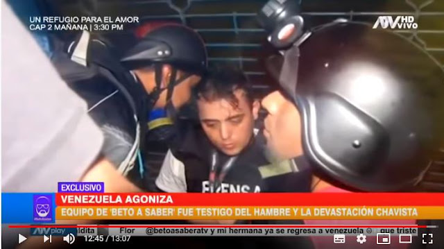 MUNDO: Sale a la luz pública el trabajo que realizaba el reportero Jesús Medina minutos antes de ser detenido en Venezuela. (VIDEO)