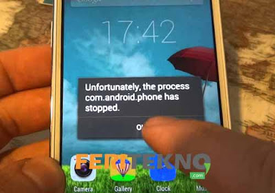 Smartphone Android dari masa ke masa semakin maju pesat Cara Mengatasi Unfortunately, The Process com.android.phone Has Stopped di Handphone