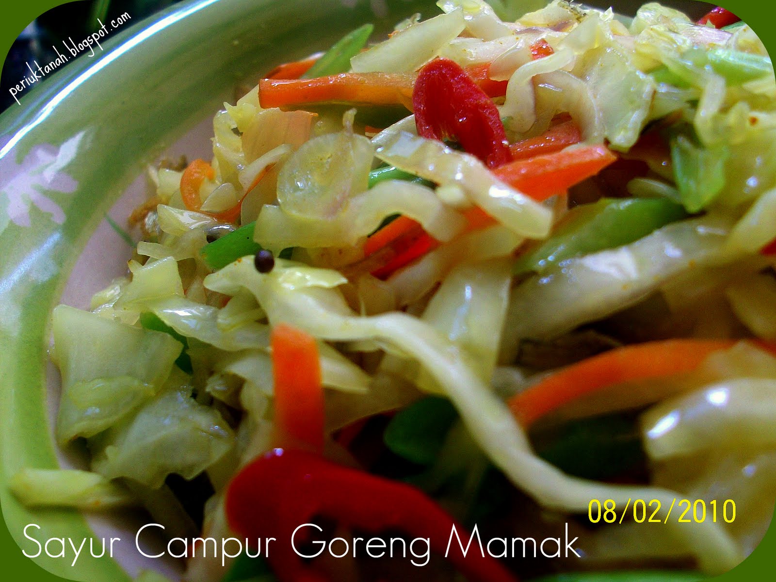 Periuktanah: Sayur Campur Goreng Mamak