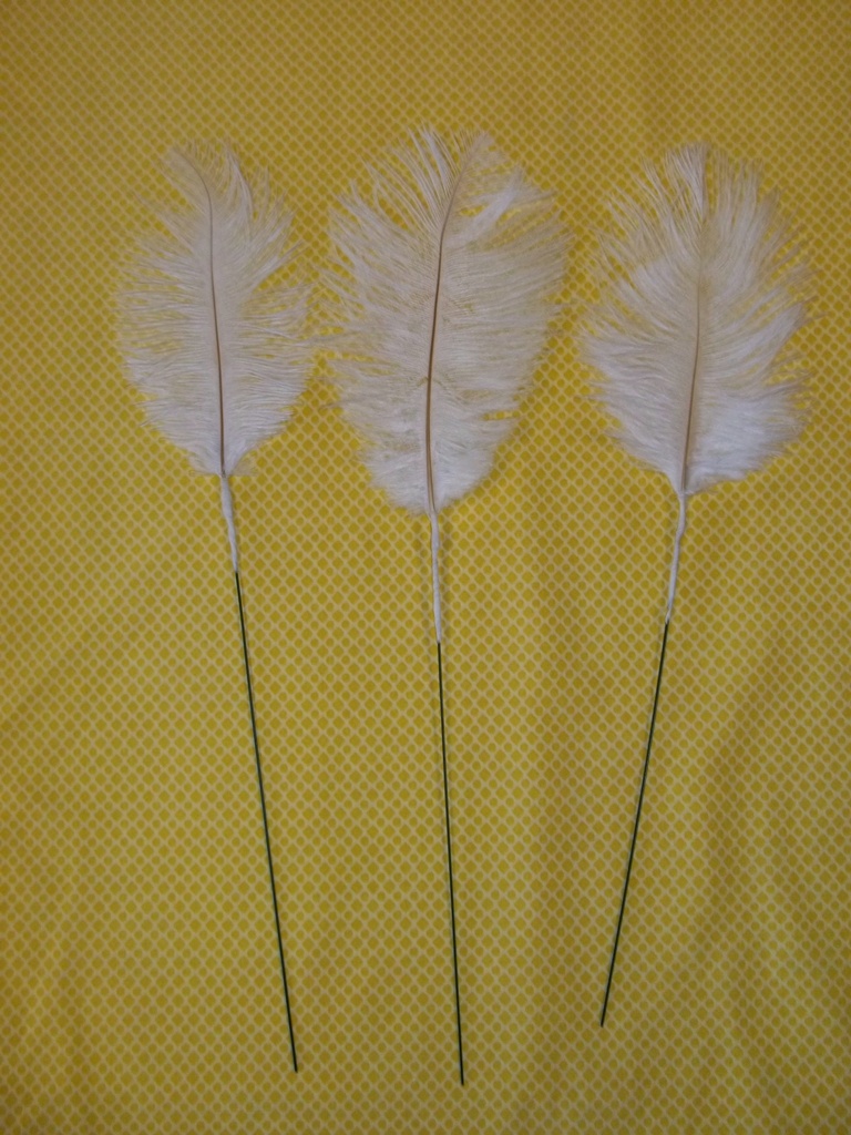 feather centerpieces for