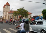 Passeio Ciclístico da Paróquia Santa Terezinha da Igreja São Francisco até a Igreja de N. Sra. Aparecida no bairro Amir Amaral, 12 de outubro de 2011 – Fotos