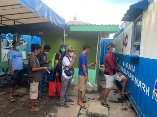 Menurun, Jumlah Penumpang dari Kali Adem ke Kepulauan Seribu