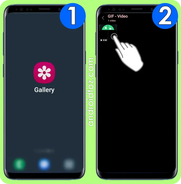 Convert Video into GIF using Samsung Gallery App (1)