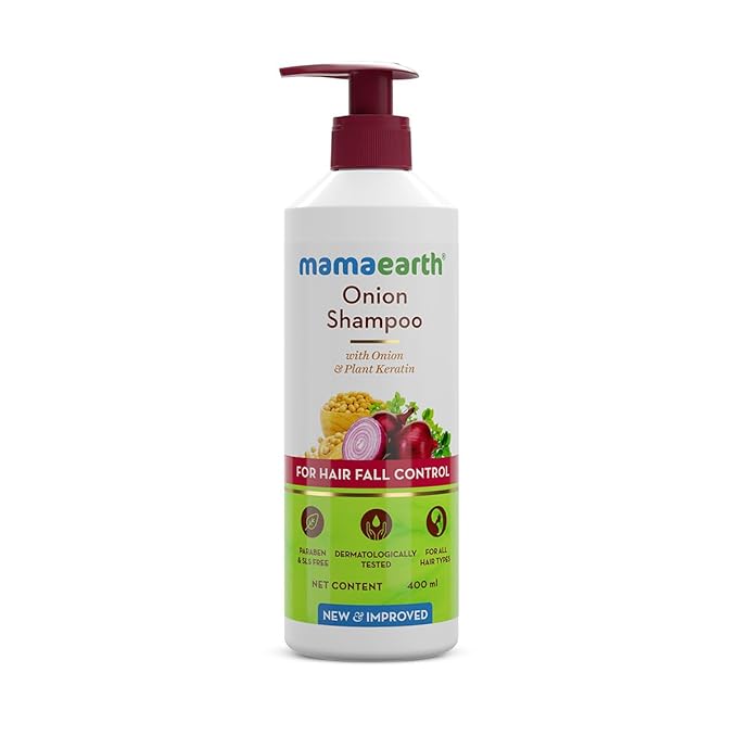 Mamaearth onion hair fall shampoo