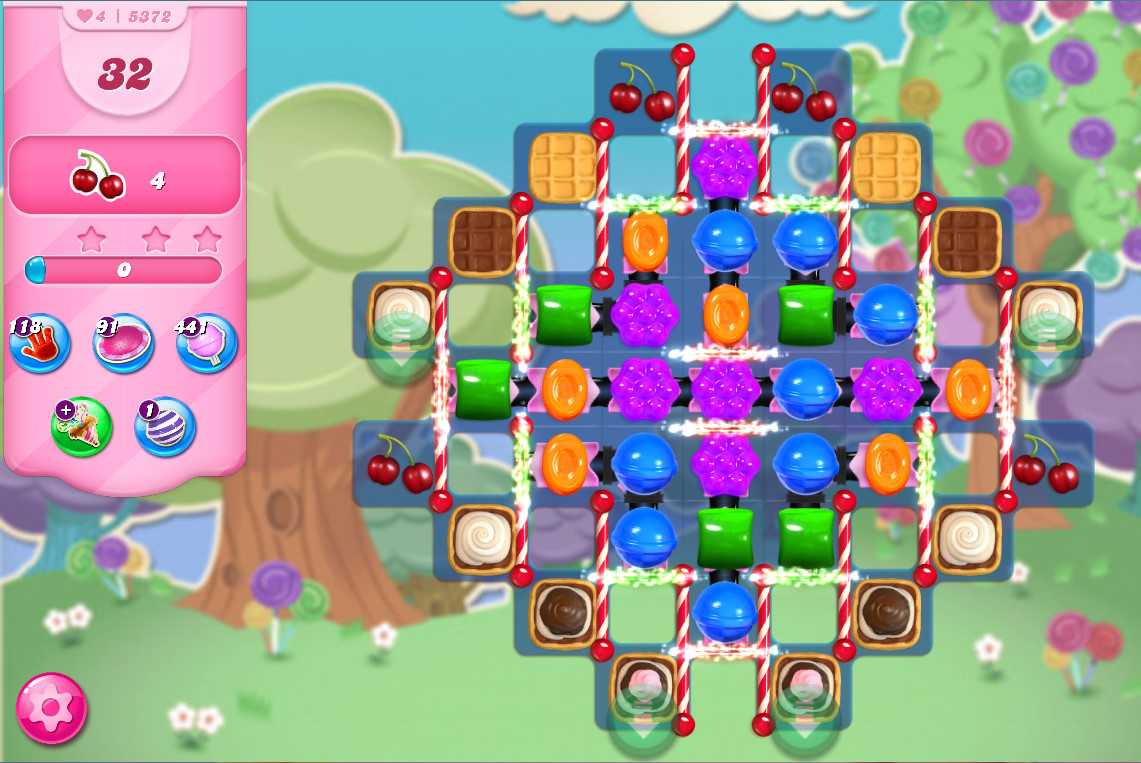 Candy Crush Saga level 5372