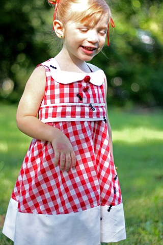 picnic Blanket Dress DIY