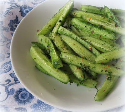 Dilled Cucumber Spears