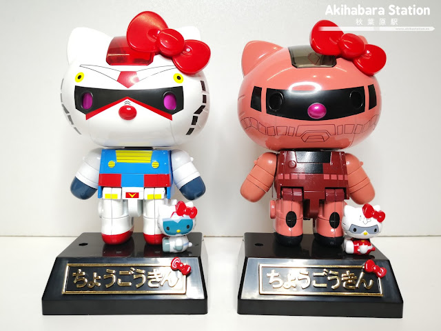 Figuras: Review de Chogokin Hello Kitty Gundam y Char's Zaku II - Tamashii Nations