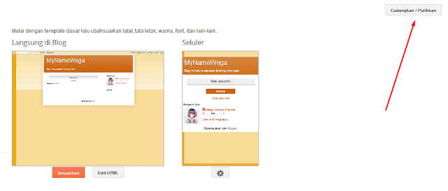 Cara Mengubah Template Blog Dengan Mudah
